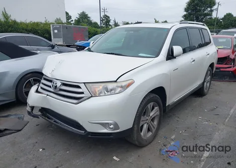 2013 Toyota Highlander Limited V6 from USA, damaged, VIN 5TDYK3EH0DS135768
